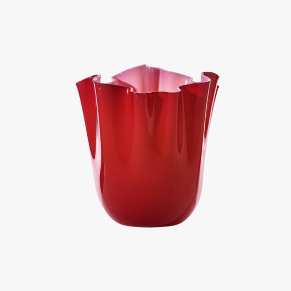 Fazzoletto Murano Glass Vase