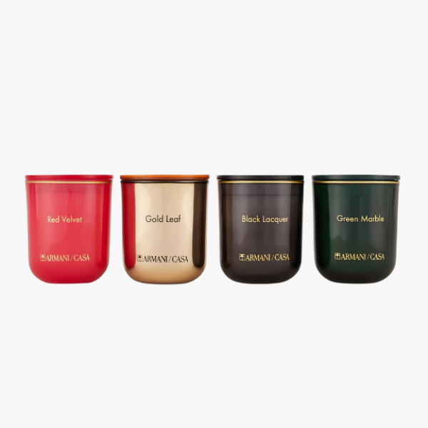 PEGASO Set of 4 mini scented candles