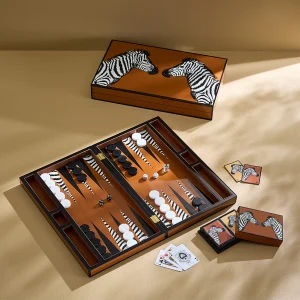 Zebra Backgammon Set - Image 3