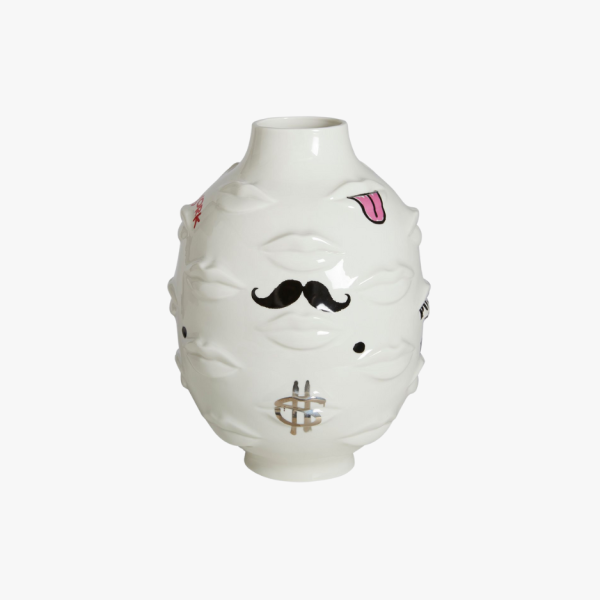 Gala Round Vase Graffiti