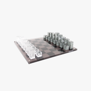 Acrylic chess set