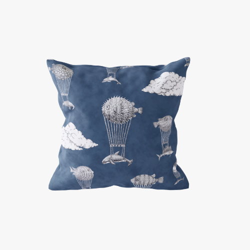 Montgolfiers Cushion