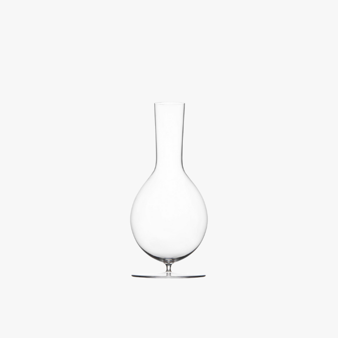 Wine decanter without stopper