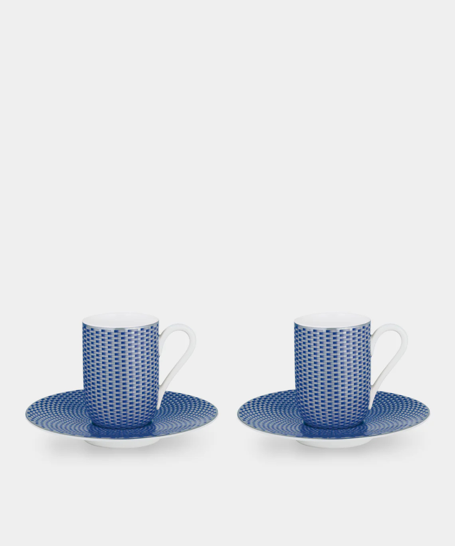 ''Trésor Bleu'' Gift box for 2 expresso cups and saucers | Raynaud - Image 2