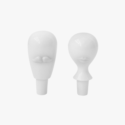 Mr. & Mrs. Muse Bottle Stopper Set | Jonathan adler