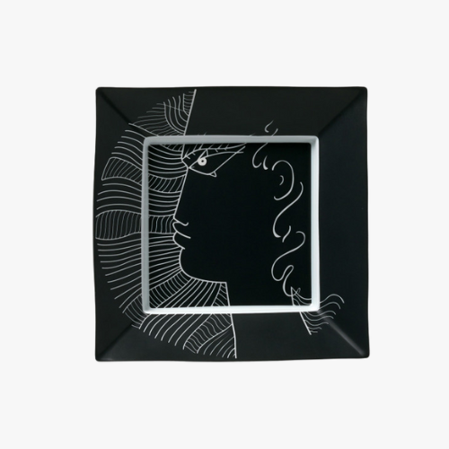 “Jean Cocteau” Square trinket tray | Raynaud