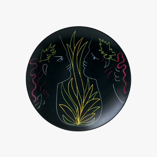 “Jean Cocteau” Coupe plate | Raynaud